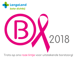 Roze lintje borstzorg 2018